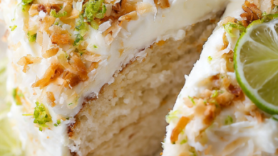 Delicious Coconut Lime Cake