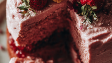 Vegan Strawberry Cake Recipe