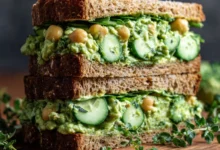 Green Goddess Salad Sandwich Recipe - Best Healthy Green Goddess Salad Lunch