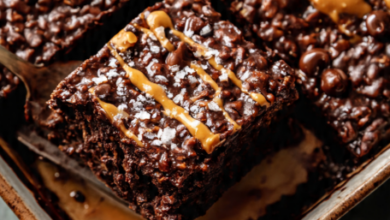 Fudgy Chocolate Baked Oats