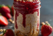 Peanut Butter and Jelly Overnight Oats: Your Easy, No-Cook Breakfast Recipe