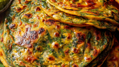 Delicious Spinach Paratha Recipe