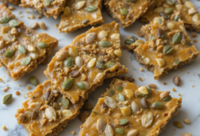 Pumpkin Seed & Hemp Seed Brittle (4 Essential Ingredients + Options)
