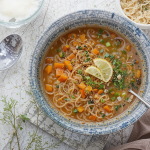 Curried Red Lentil Soup with Sweet Potatoes and Greens – A Nutritious and Flavorful Recipe