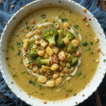 Curried Red Lentil Soup with Sweet Potatoes and Greens – A Nutritious and Flavorful Recipe