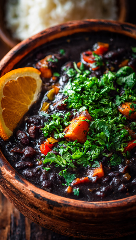 Vegan Brazilian Black Bean Stew: A Flavorful and Nutritious Delight