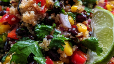 Quinoa Black Bean Salad Recipe