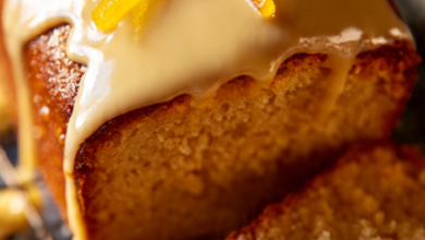 Vegan Orange Loaf Cake Recipe