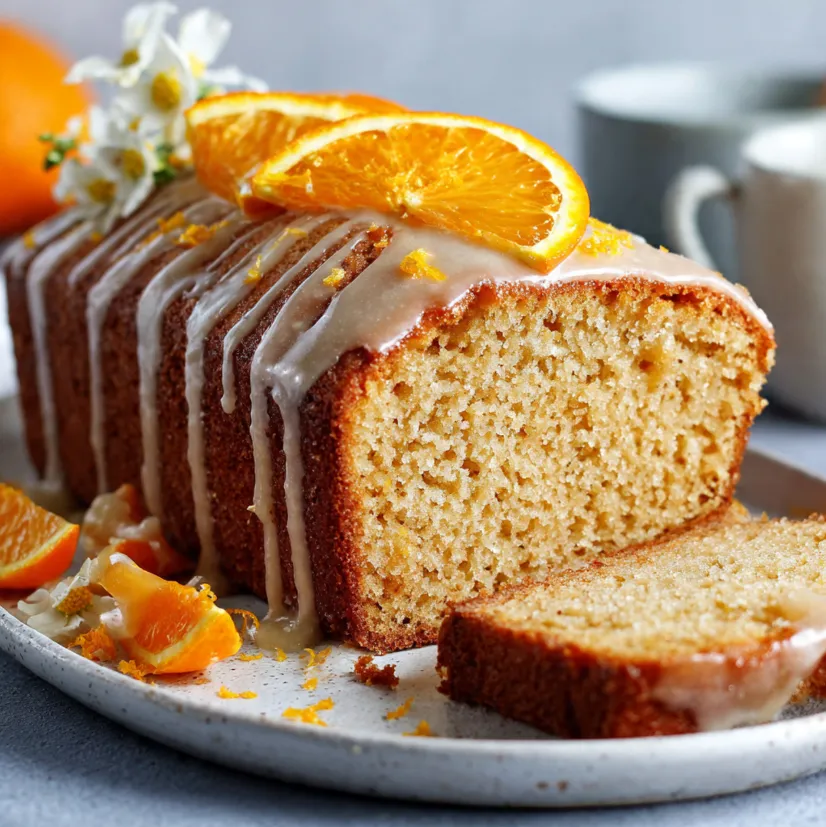 Vegan Orange Loaf Cake Recipe: A