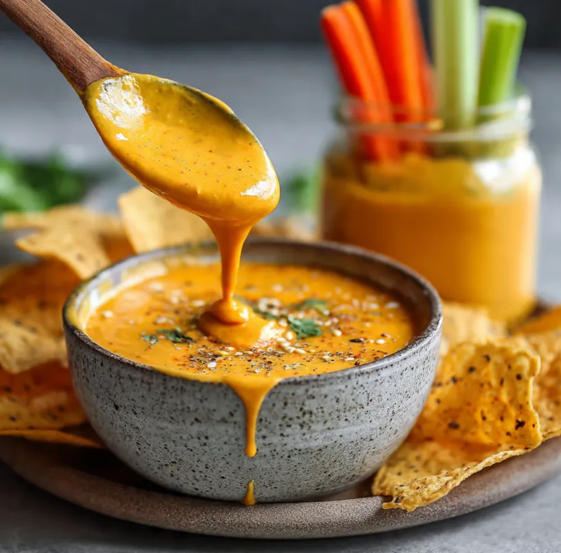 Bell Pepper Vegan Cheddar Sauce or Spread: A Delicious Dairy