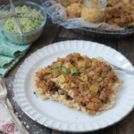 Savory Steel-Cut Oats with Greens and Vegan Mushroom “Bacon”