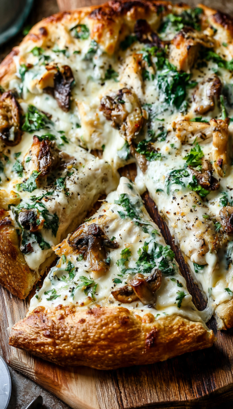 Master the Art of Homemade Chicken Alfredo Pizza: A Creamy, Dreamy Delight