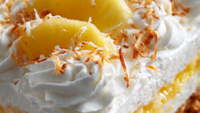 Coconut Pineapple Cream Delight