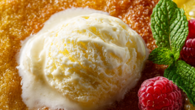 Magic Lemon Cobbler