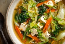 Quick Tofu Vegetable Soup with Napa Cabbage: Your 20-Minute Comfort Bowl
