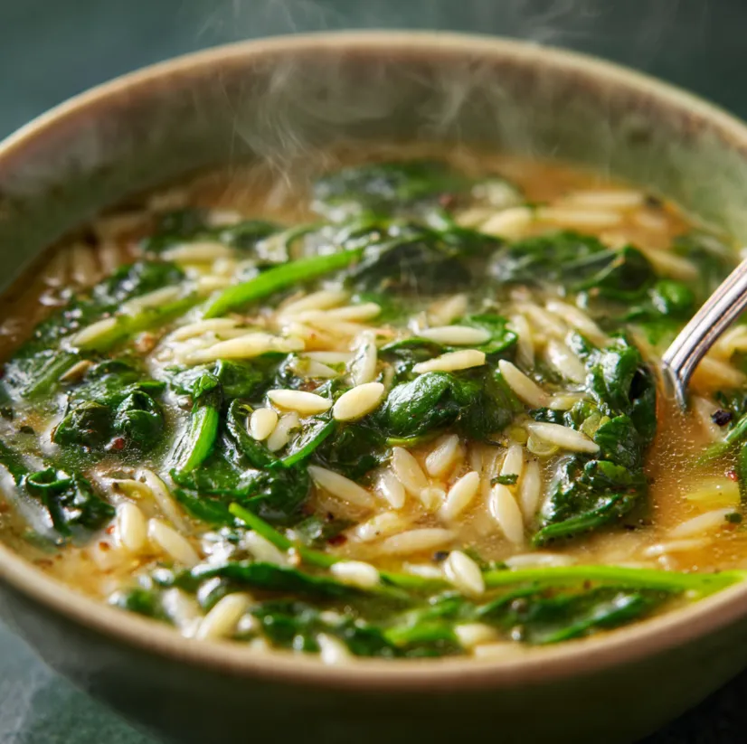 Lemony Spinach Orzo Soup: Your New Favorite Bowl of Sunshine