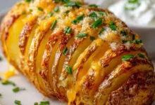 Sliced Baked Potatoes: The Ultimate Crispy, Cheesy, Hasselback-Style Side Dish