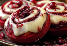 Red Velvet Cinnamon Rolls