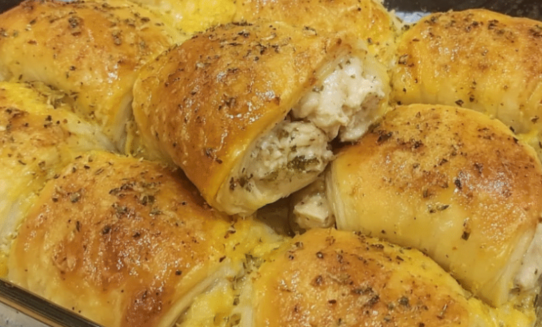 Crescent and Chicken Roll-Ups
