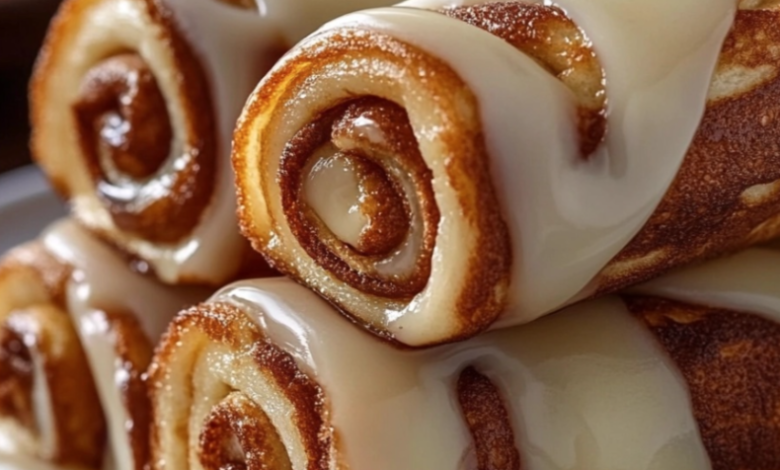 Cinnamon Roll-Inspired French Toast Roll-Ups