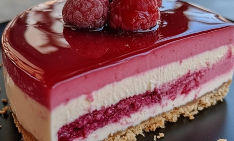 No-Bake Raspberry Cheesecake Bites