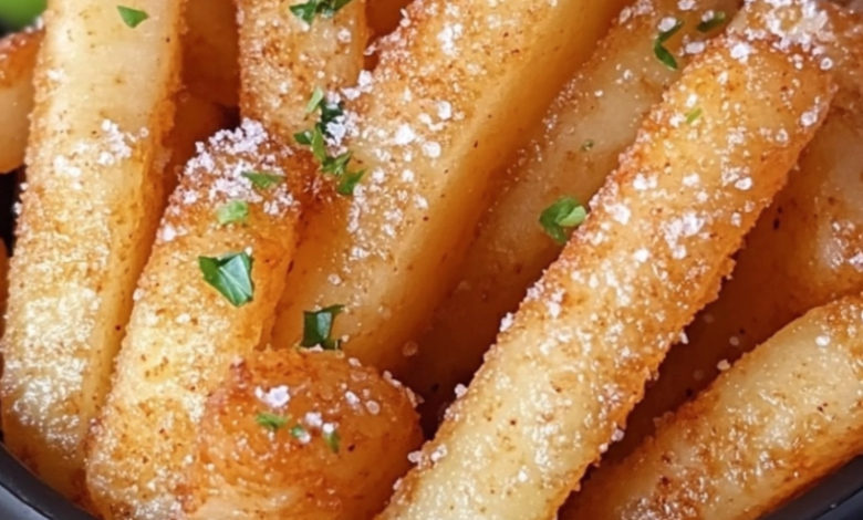 Crispy Air Fryer Apple Fries