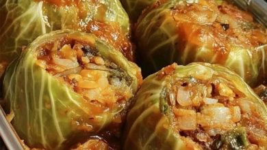 Stuffed cabbage rolls