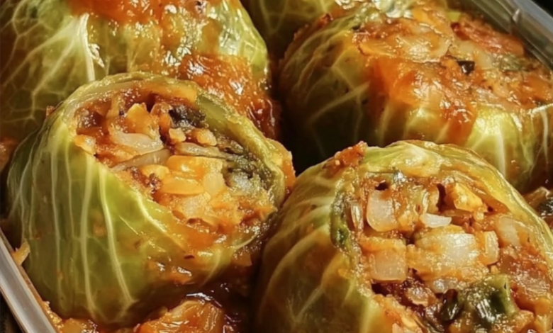 Stuffed cabbage rolls