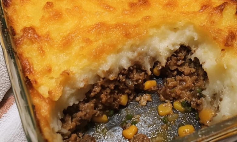 Homemade Shepherd's Pie