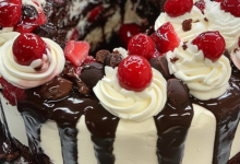 Black Forest Roll Cake