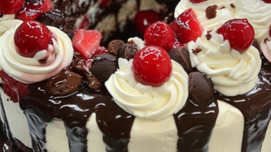 Black Forest Roll Cake