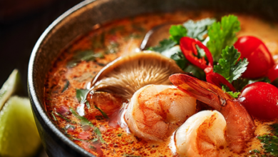 AUTHENTIC Creamy Tom Yum Soup