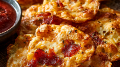 Satisfy Your Snack Cravings with 2-Ingredient Pizza Chips
