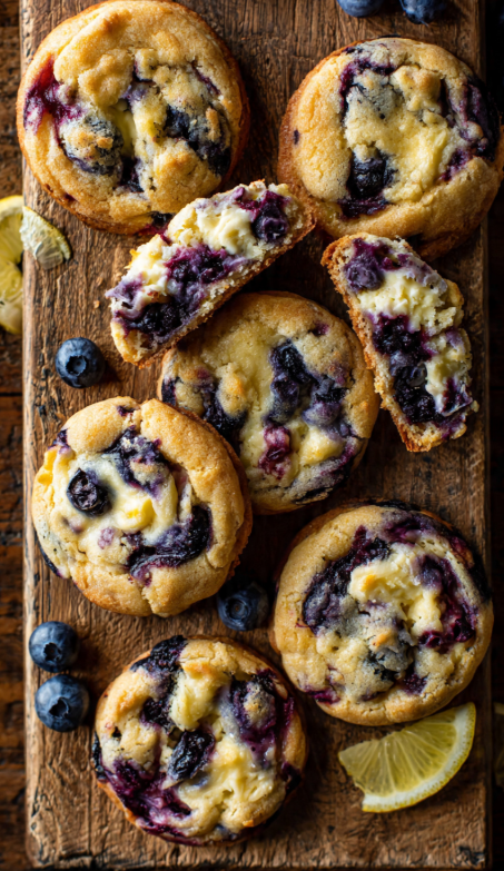 Blueberry Lemon Cheesecake Cookies: A Burst of Summer in Every Bite