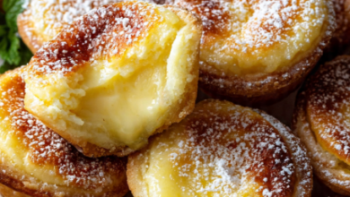 Baby Lemon Impossible Pies