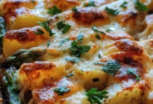 A Culinary Hug: The Ultimate Cheesy Asparagus and Potato Bake