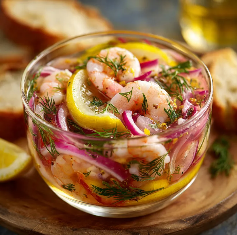 Pickled Shrimp: A Tangy