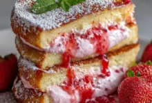 Strawberry Cheesecake Stuffed French Toast: The Ultimate Decadent Brunch Recipe
