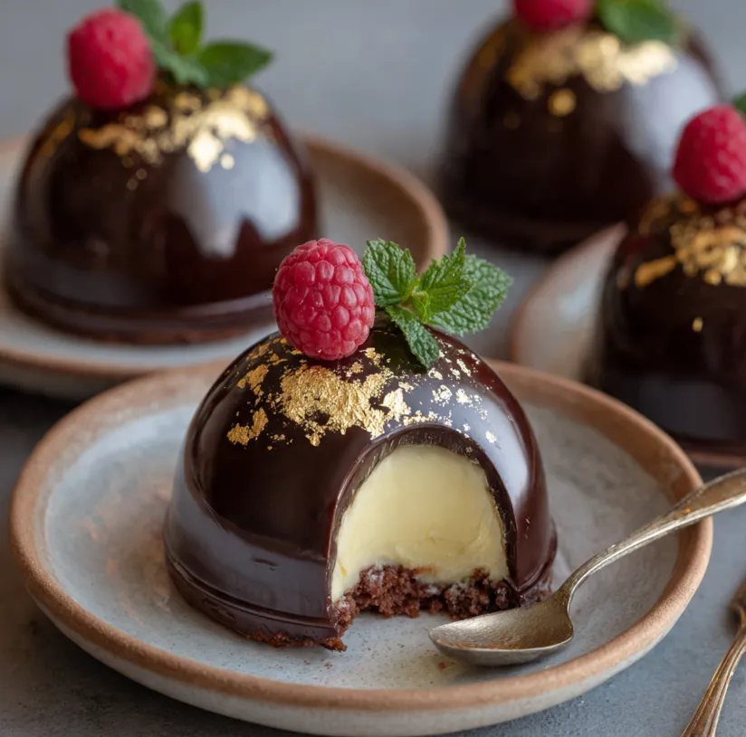 Heavenly Chocolate-Covered Custard Desserts: A Step-by-Step