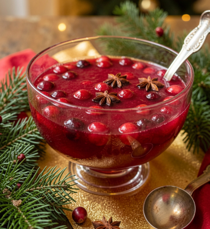 Non-Alcoholic Christmas Punch