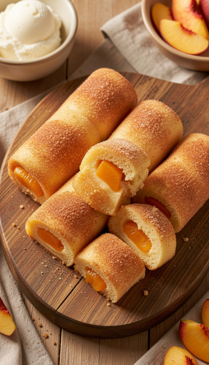Peach Cheesecake Cobbler Rolls: The Ultimate Dessert Mashup