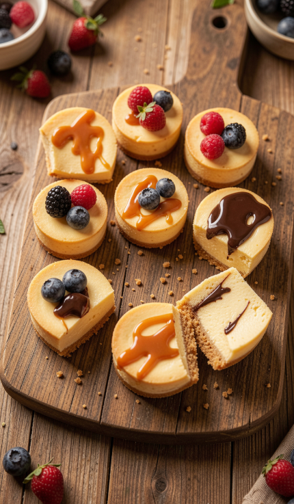 Easy Mini Cheesecake Bites: The Perfect No-Fuss Dessert