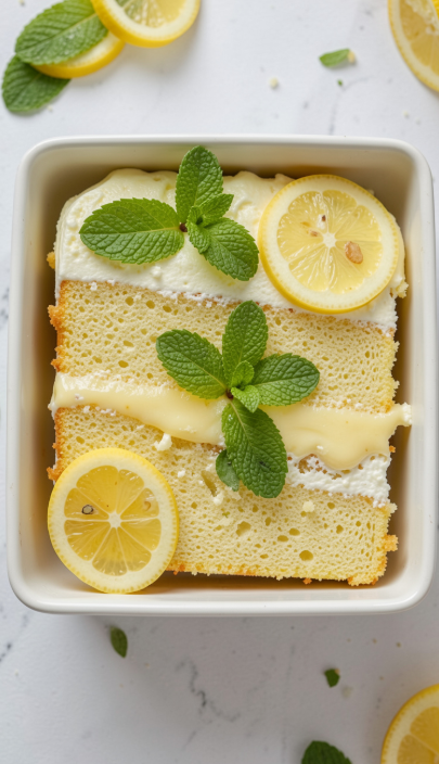 Magic Lemon Cake: The Enchantingly Easy Dessert That Bakes Into Three Layers