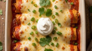 Quick and Easy Chicken Enchiladas Recipe