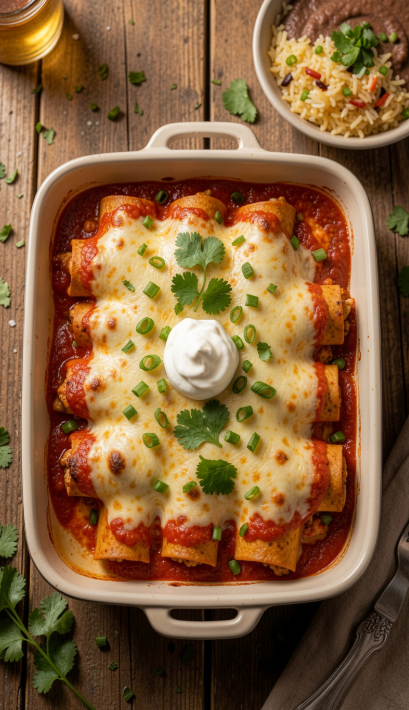 Ultimate Quick and Easy Chicken Enchiladas Recipe for Busy Weeknight Dinners!