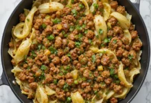 20-Minute Cabbage & Ground Beef Recipe: A Quick, Healthy, One-Pan Meal