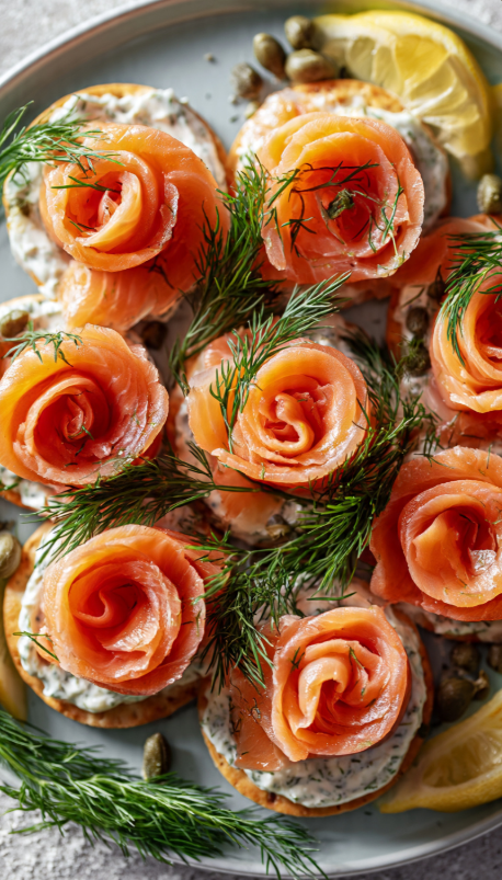 Smoked Salmon Roses: An Elegant Appetizer That Will Wow Your Guests
