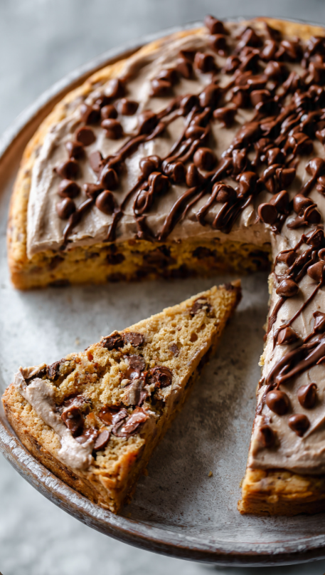 The Ultimate Chocolate Chip Cookie Cake: A Celebration Dessert Masterpiece