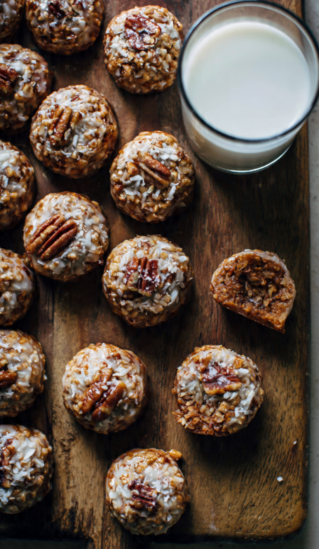 5-Ingredient No-Bake Coconut Pecan Cookies: Your New Favorite 15-Minute Treat