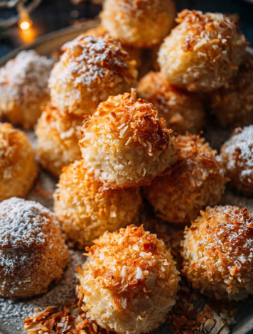 No-Bake Coconut Cookies